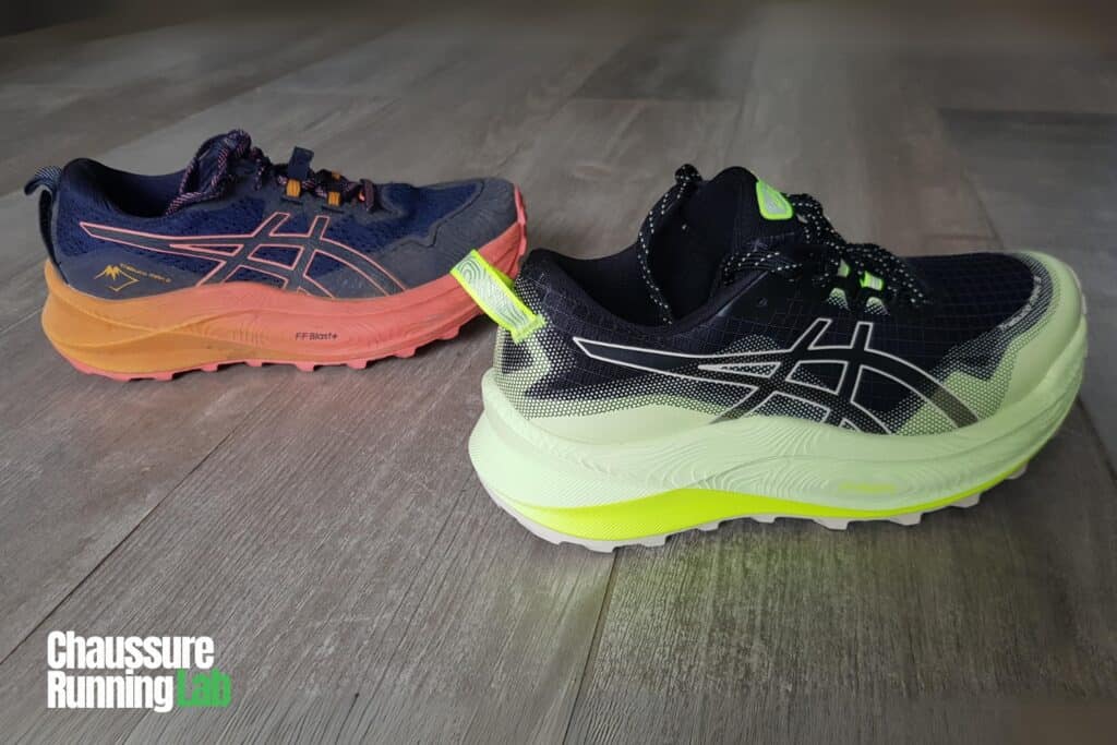 Asics Trabuco Max 3 vs 2