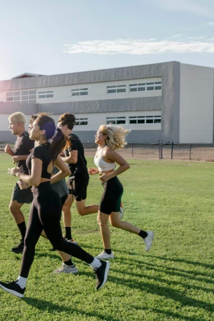 entrainement en groupe
