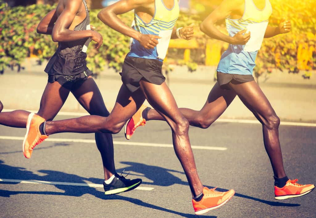 entraînement haute intensité (runners professionnels)