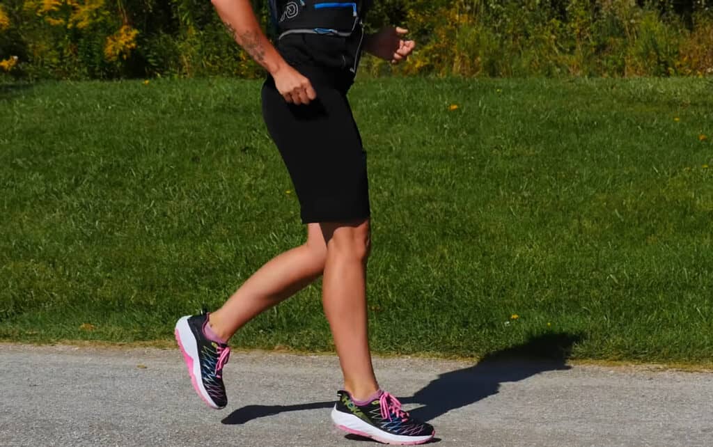 femme running rétro