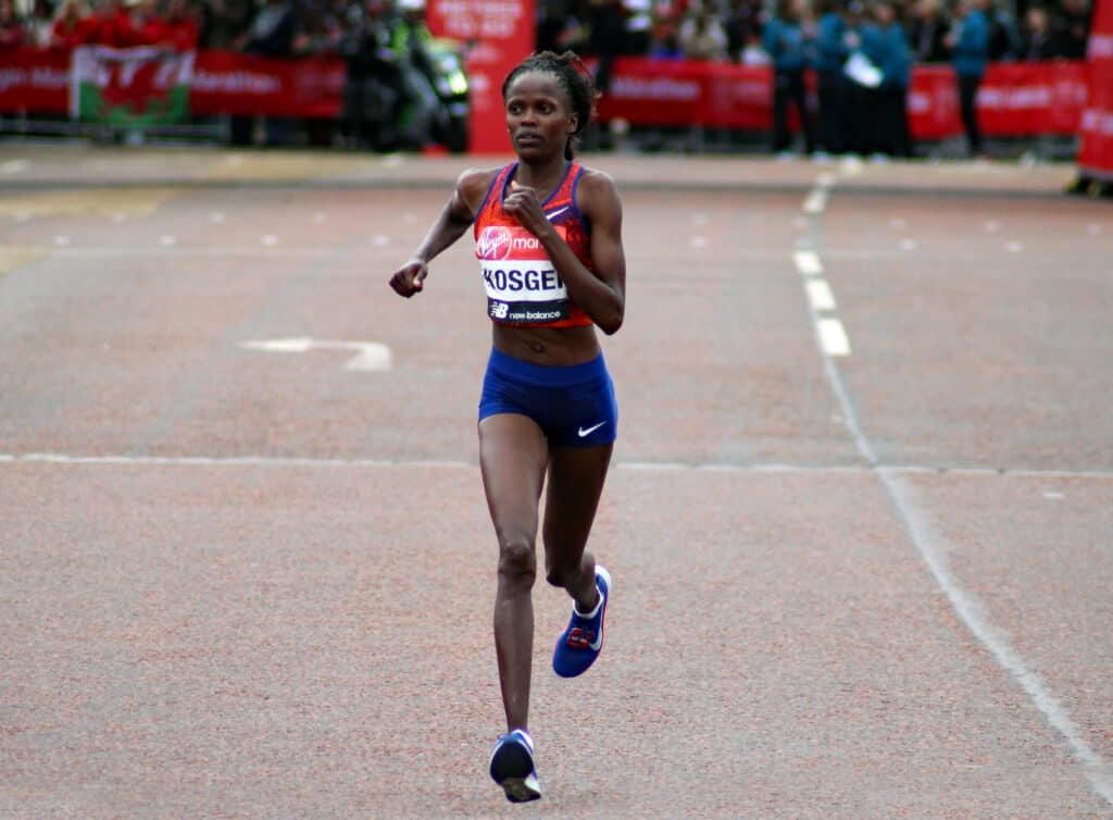 Brigid Kosgei marathon londres 2019