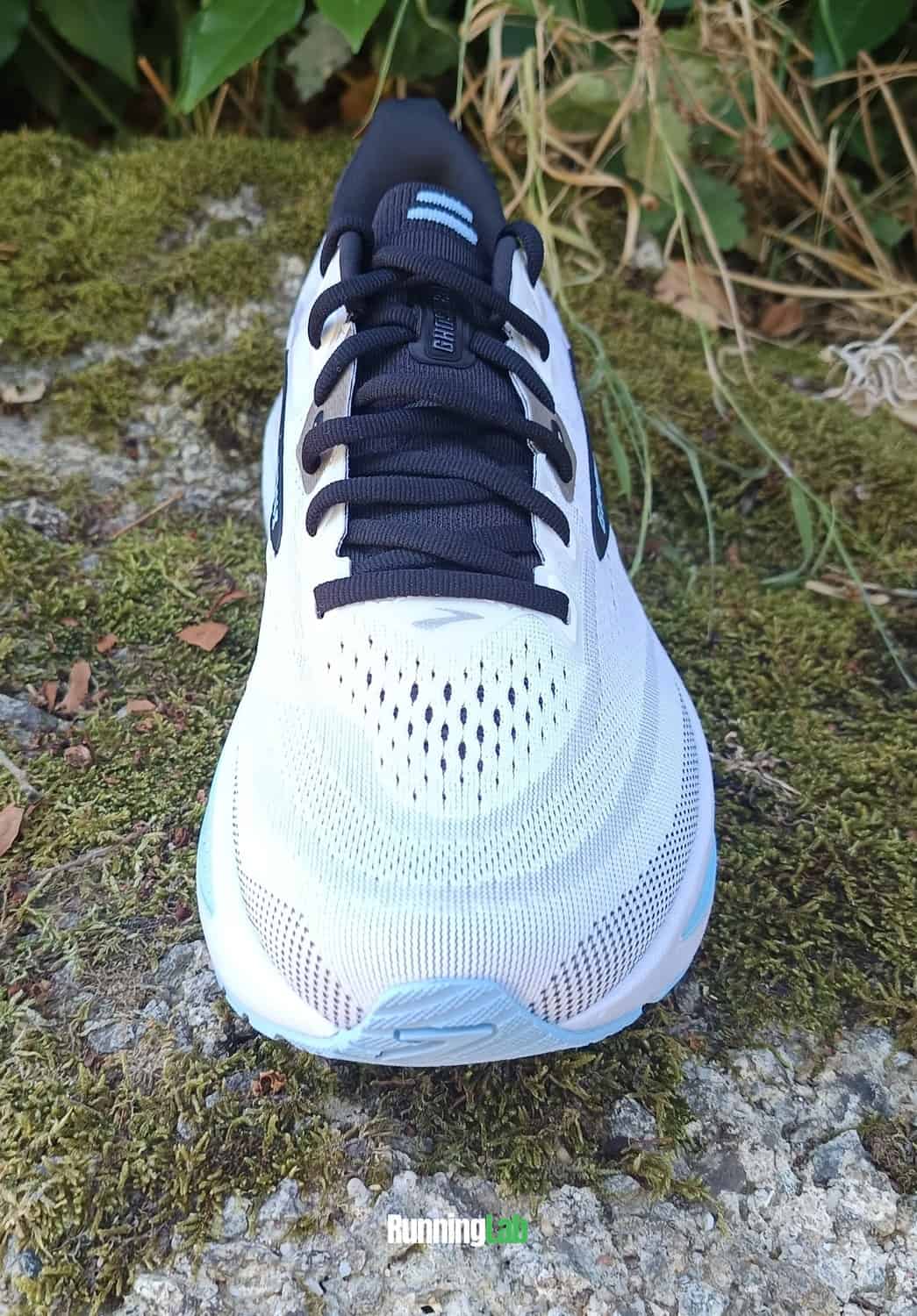 Toe-box et tige avant de la Brooks Ghost 18