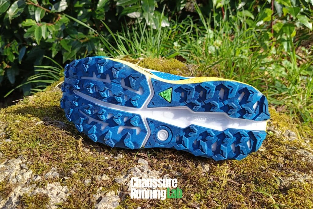 Brooks Caldera 8  semelle extérieure caoutchouc