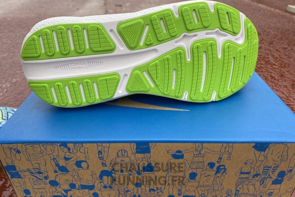 Brooks Ghost Max semelle extérieure caoutchouc