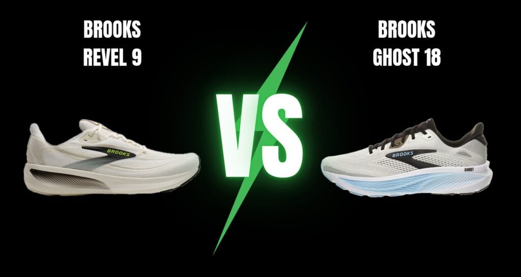 Brooks Revel 9 vs Brooks Ghost 18