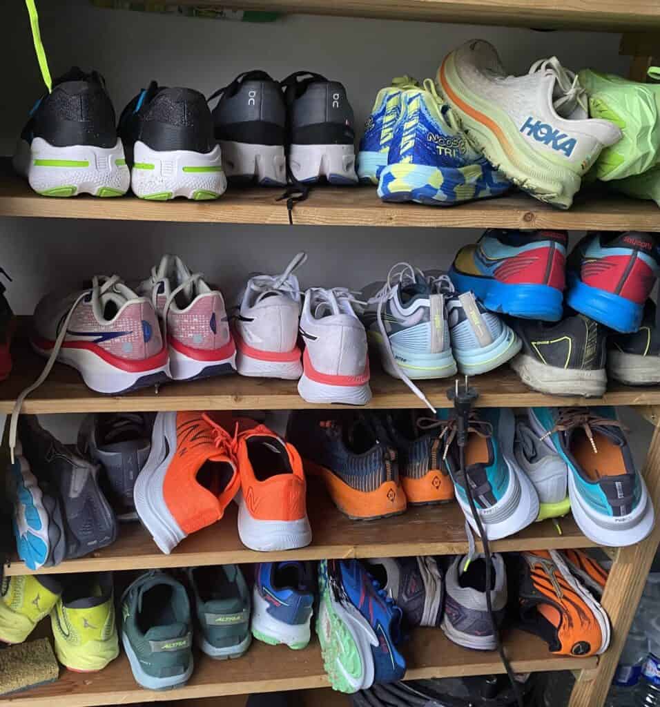 paires de chaussures testées