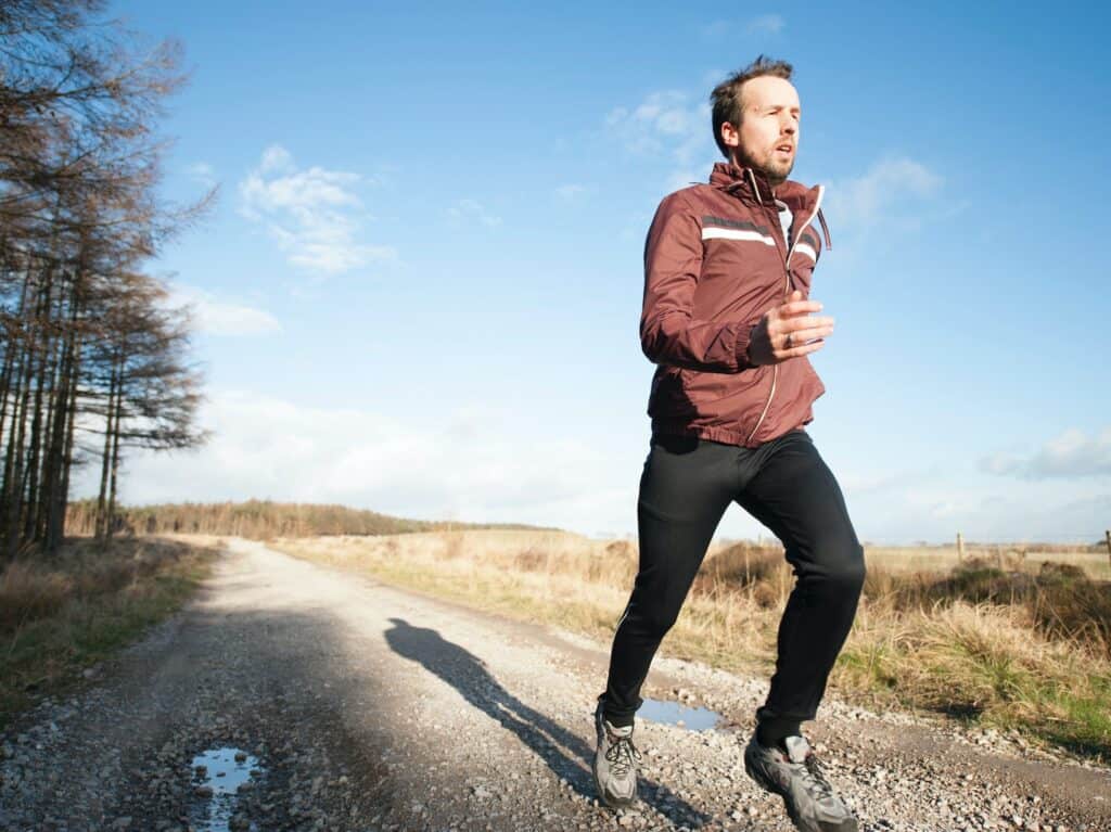 coureur qui a pour objectif de perdre du poids