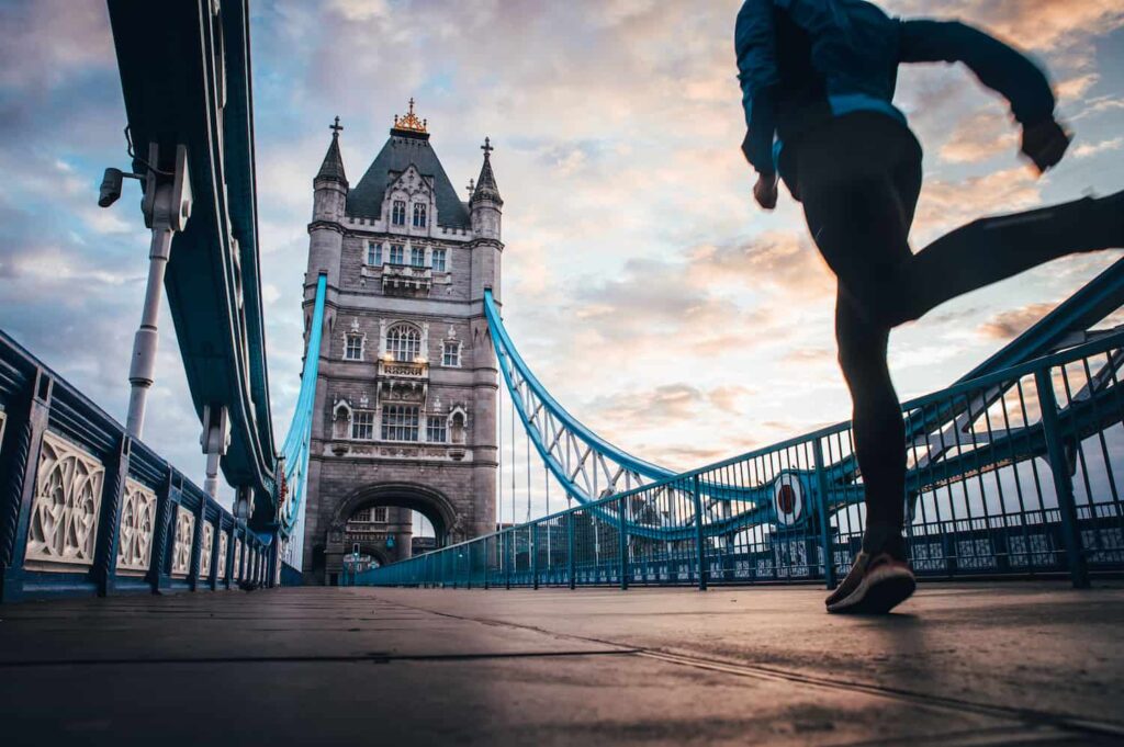 Course à pied à Londres