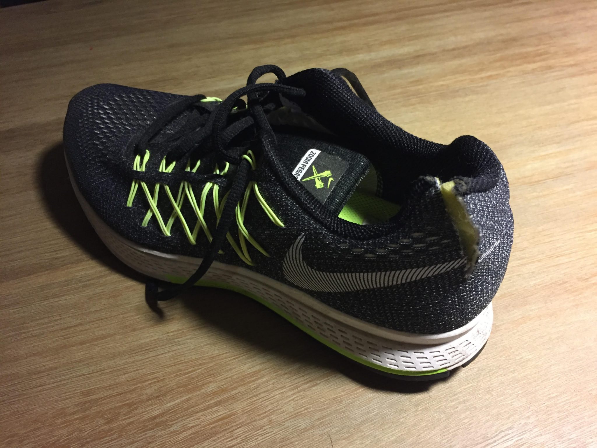 couper talon chaussure running tendinite du tendon d'Achille