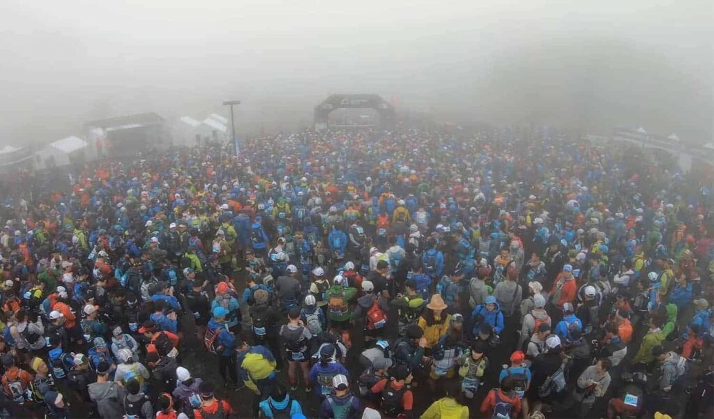 départ de l'ultramarathon