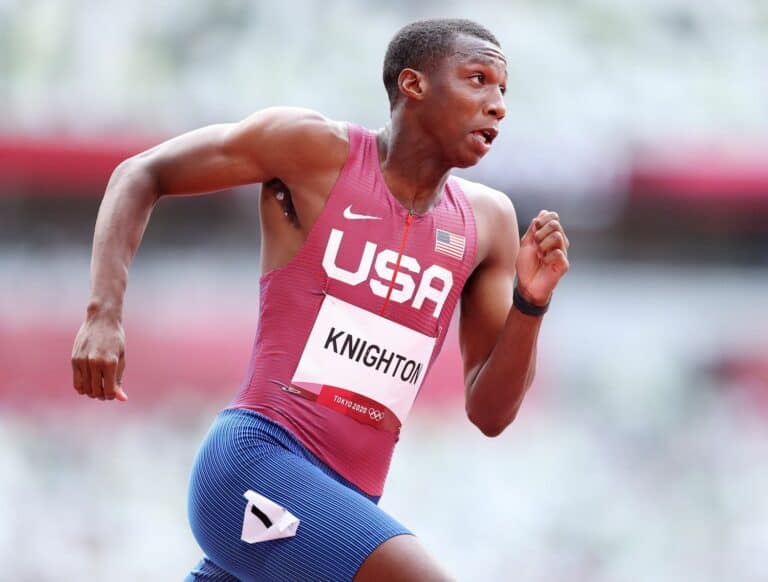 Erriyon Knighton sprinter