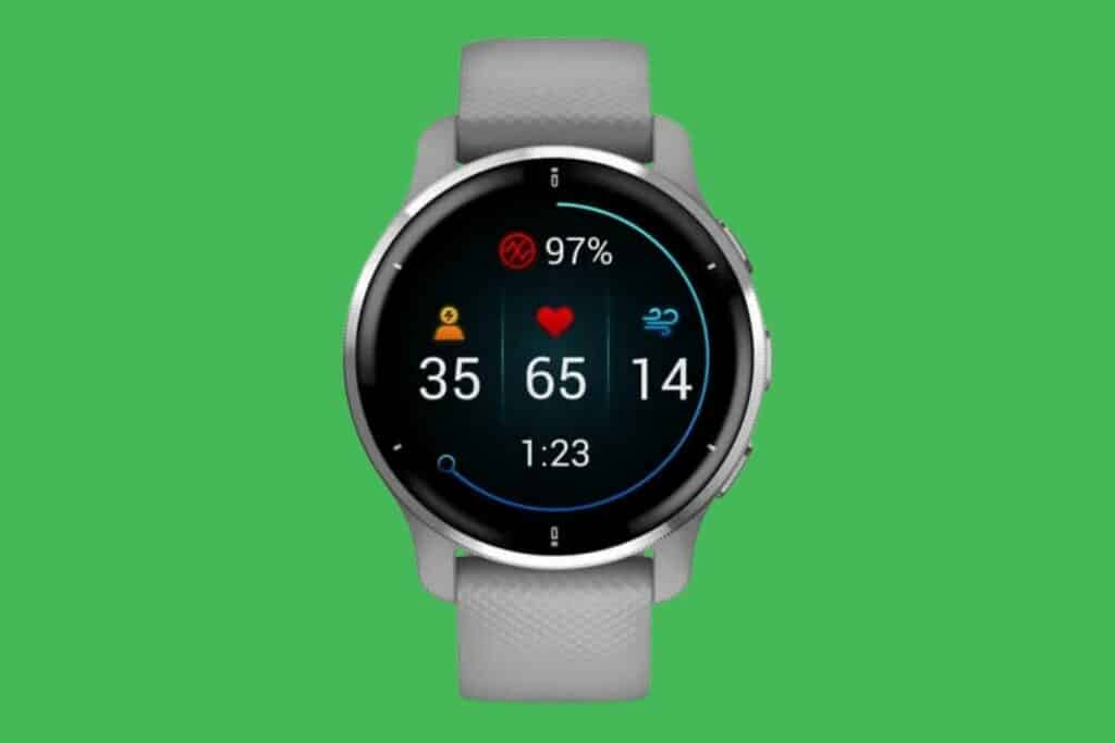 Garmin Venu 2 Plus capteur fréquence cardiaque