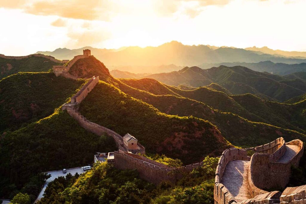 a Grande Muraille de Chine