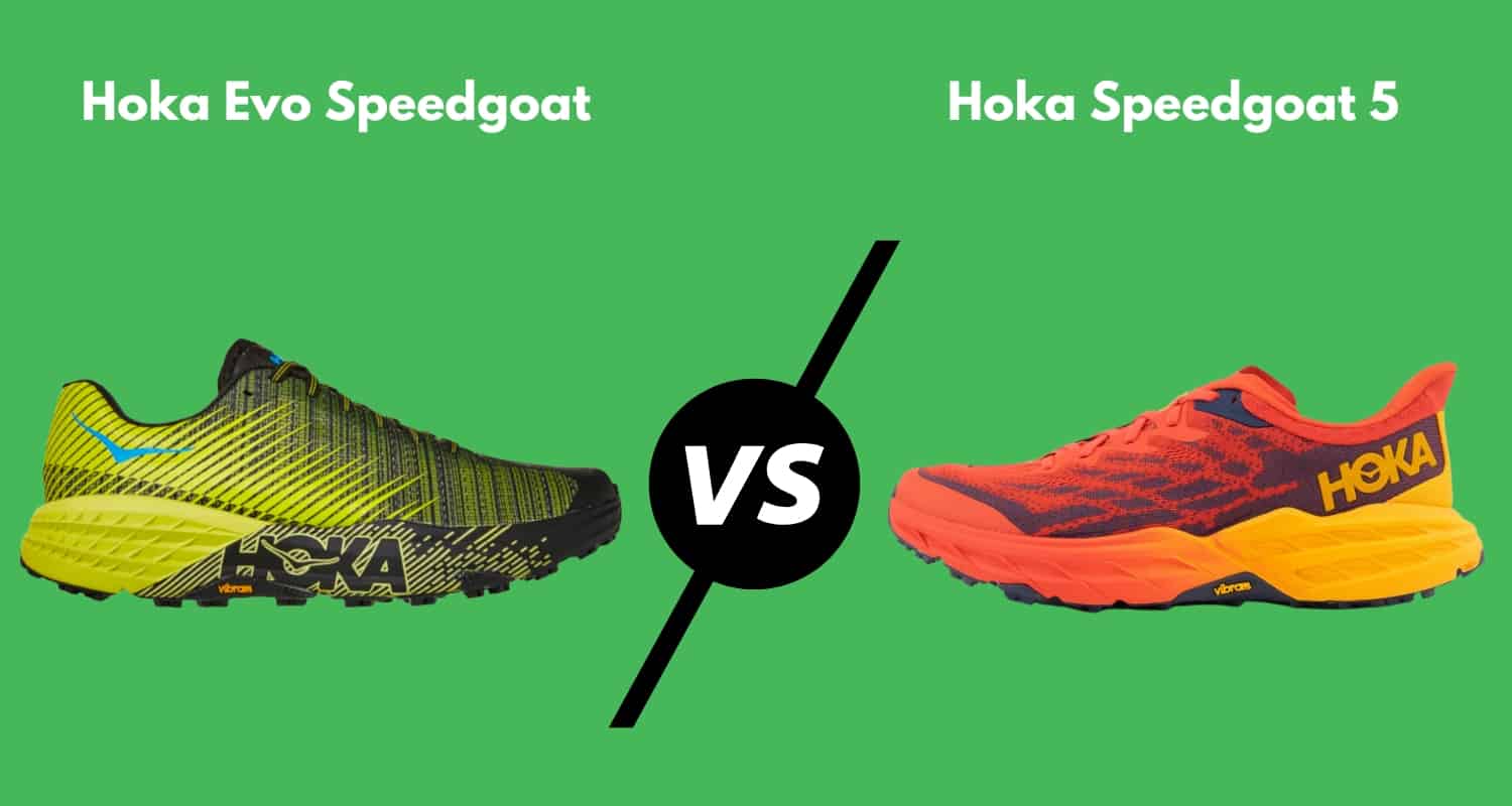 Hoka Evo Speedgoat vs Speedgoat 5