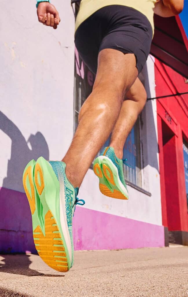 Hoka Mach X semelle extérieure caoutchouc

