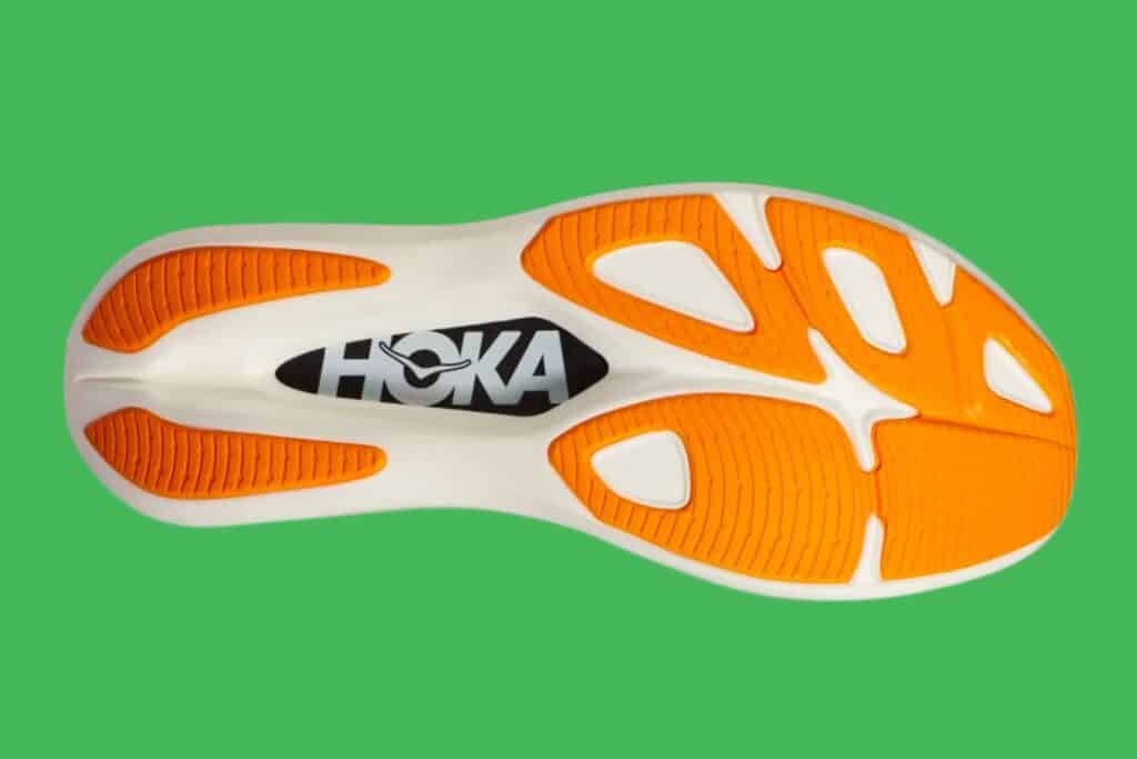 Hoka Rocket X 2 semelle extérieure caoutchouc