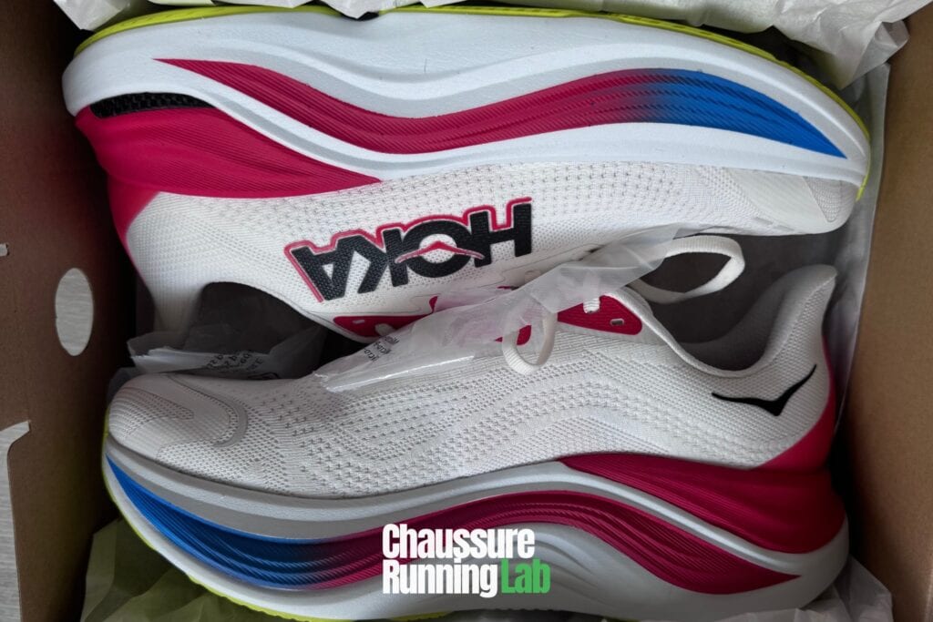 Hoka Skyward X déballage unboxing