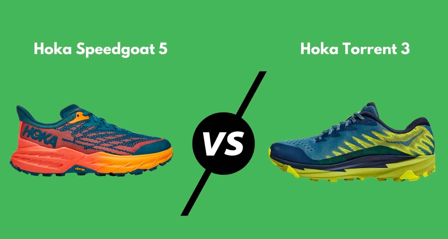 Hoka Speedgoat 5 vs Torrent 3