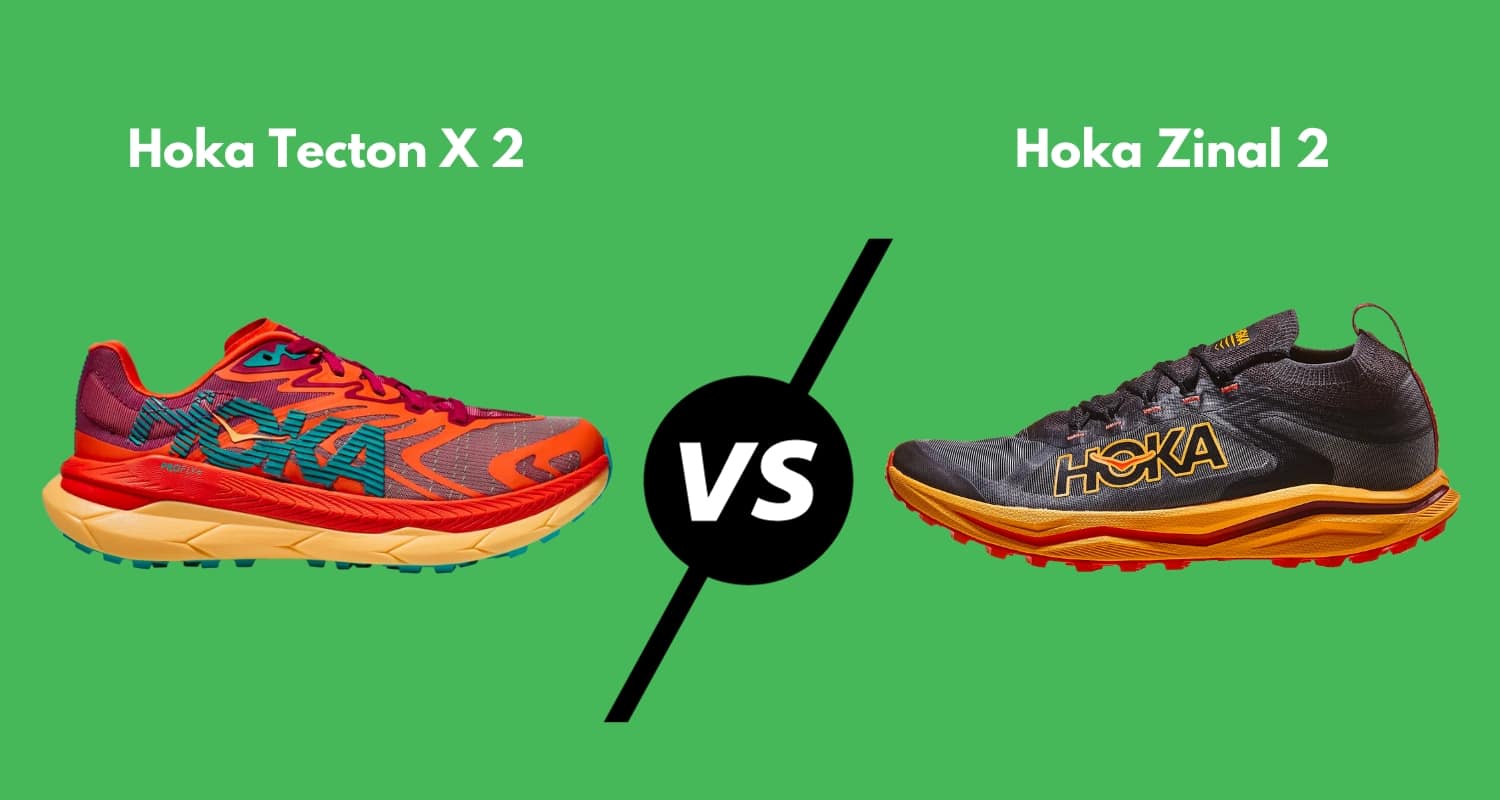 Hoka Tecton X 2 vs Zinal 2