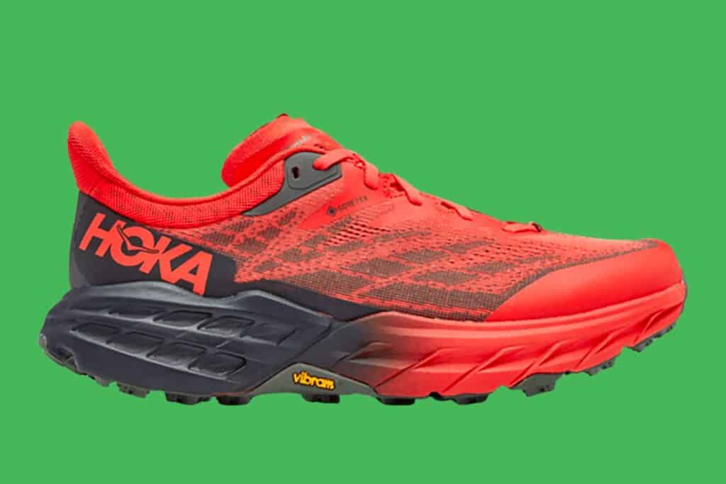 Hoka Speedgoat 5 GTX, chaussures qui peuvent être utilisées comme chaussures de marche