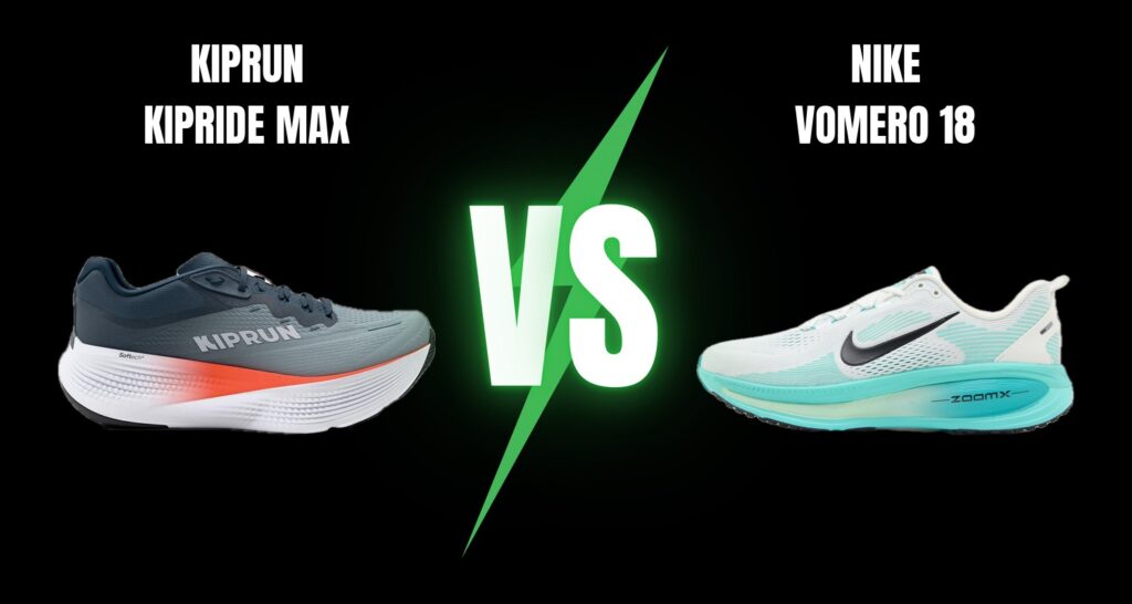 Kiprun Kipride Max vs Nike Vomero 18