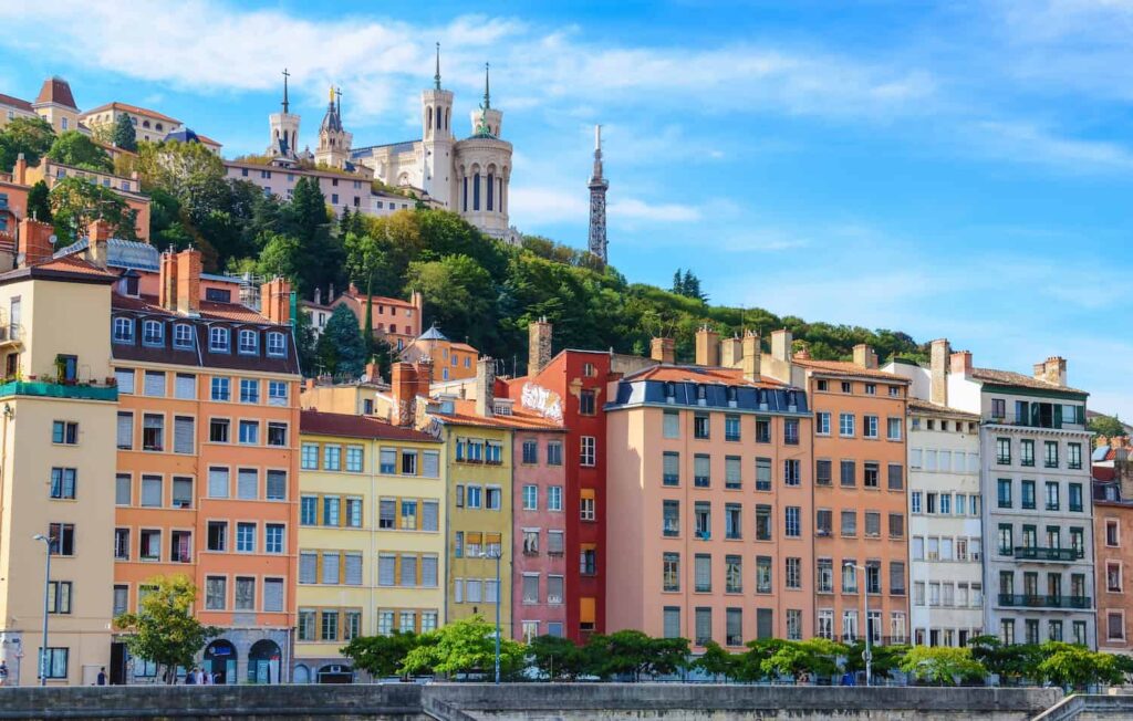 Colline fourvière à Lyon