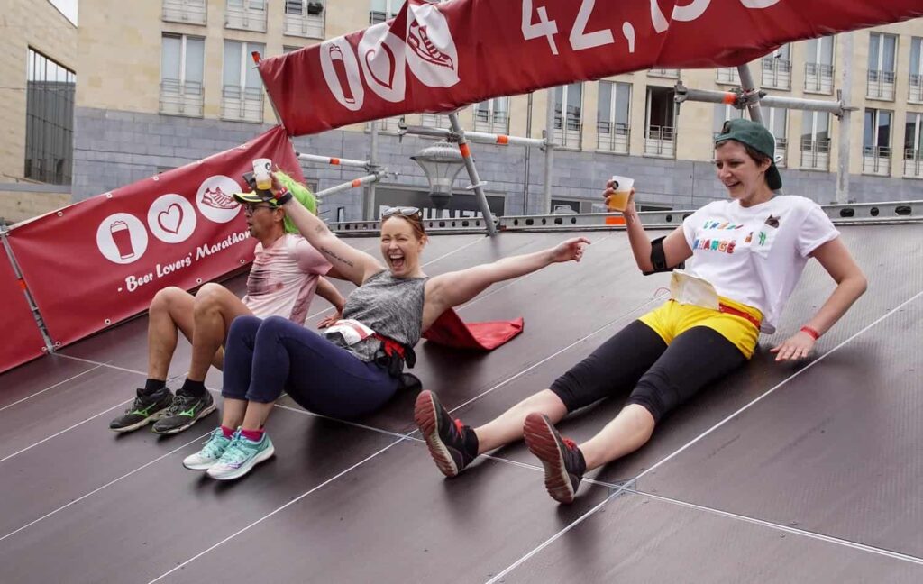 arrivée du beers' lovers marathon