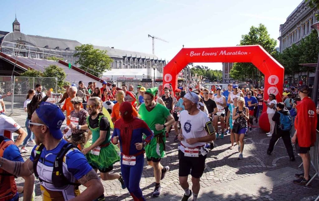 marathon liège bière beers lovers