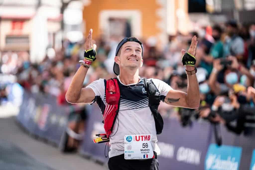 Mathieu Blanchard compétition UTMB 2022