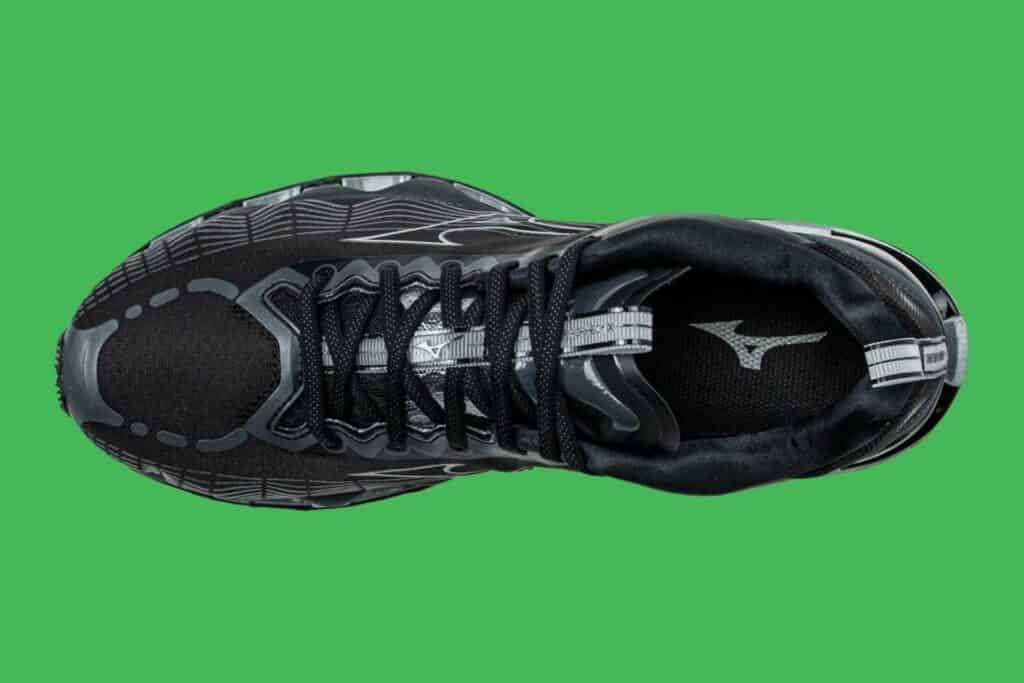 Mizuno Wave Prophecy X tige mesh technique