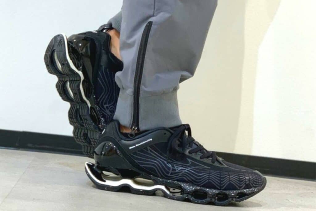 test des Mizuno Wave Prophecy X, une chaussure adaptée aux poids lourds