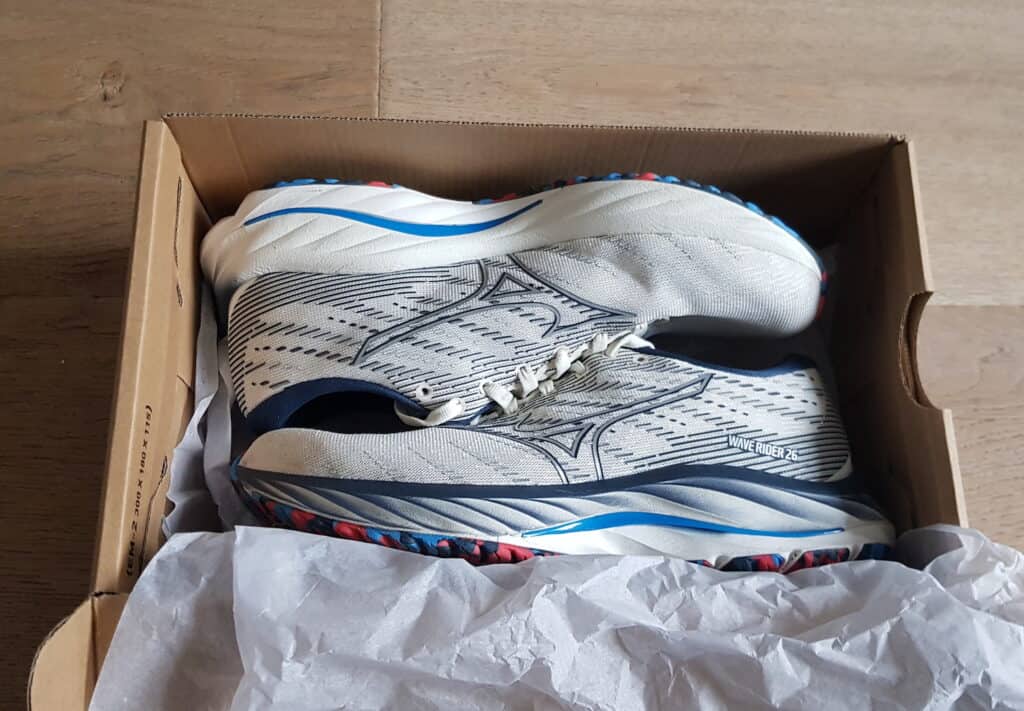 Mizuno Wave Rider 26 unboxing