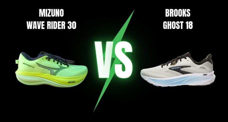 Mizuno Wave Rider 30 vs Brooks Ghost 18
