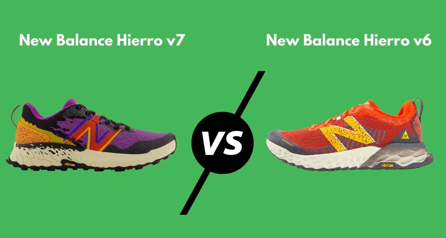 New Balance Hierro v6 vs v7