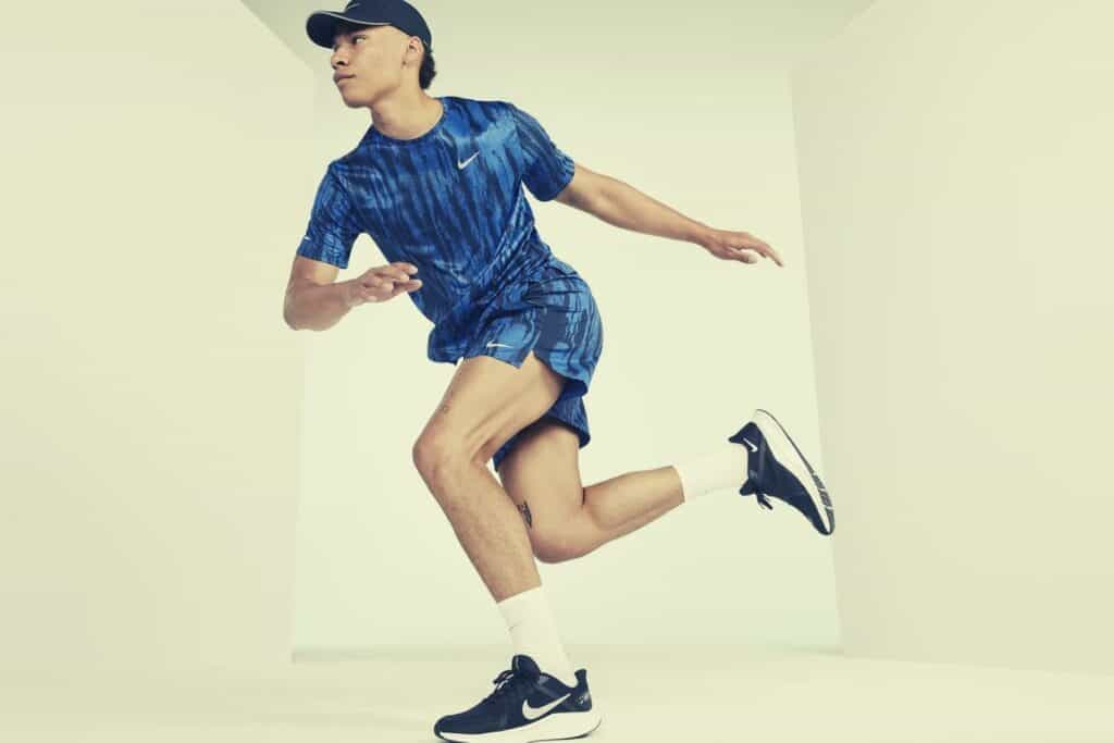 Nike Quest aux pieds
