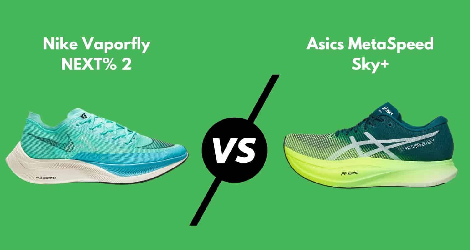 Nike Vaporfly Next 2 vs Asics MetaSpeed Sky+