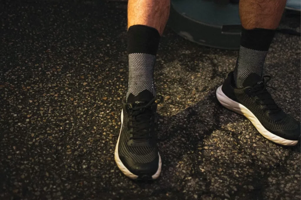 Nnormal Kjerag chaussures de trail vue du coup de pied