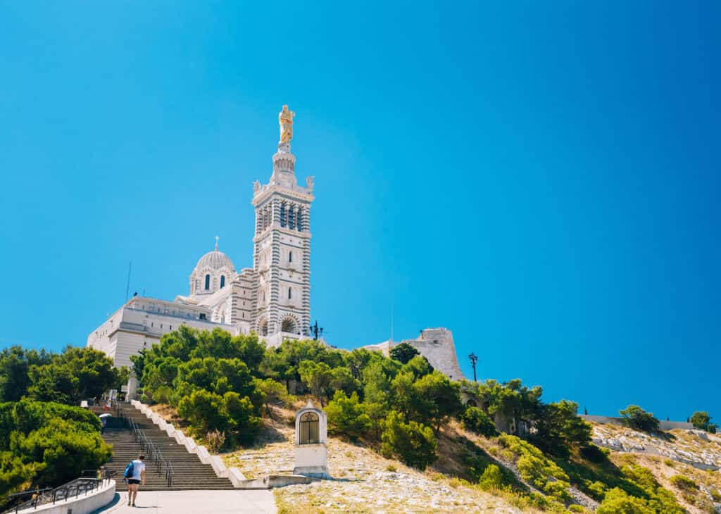 Notre Dame de la Garde Marseille, parcours parfait pour le running