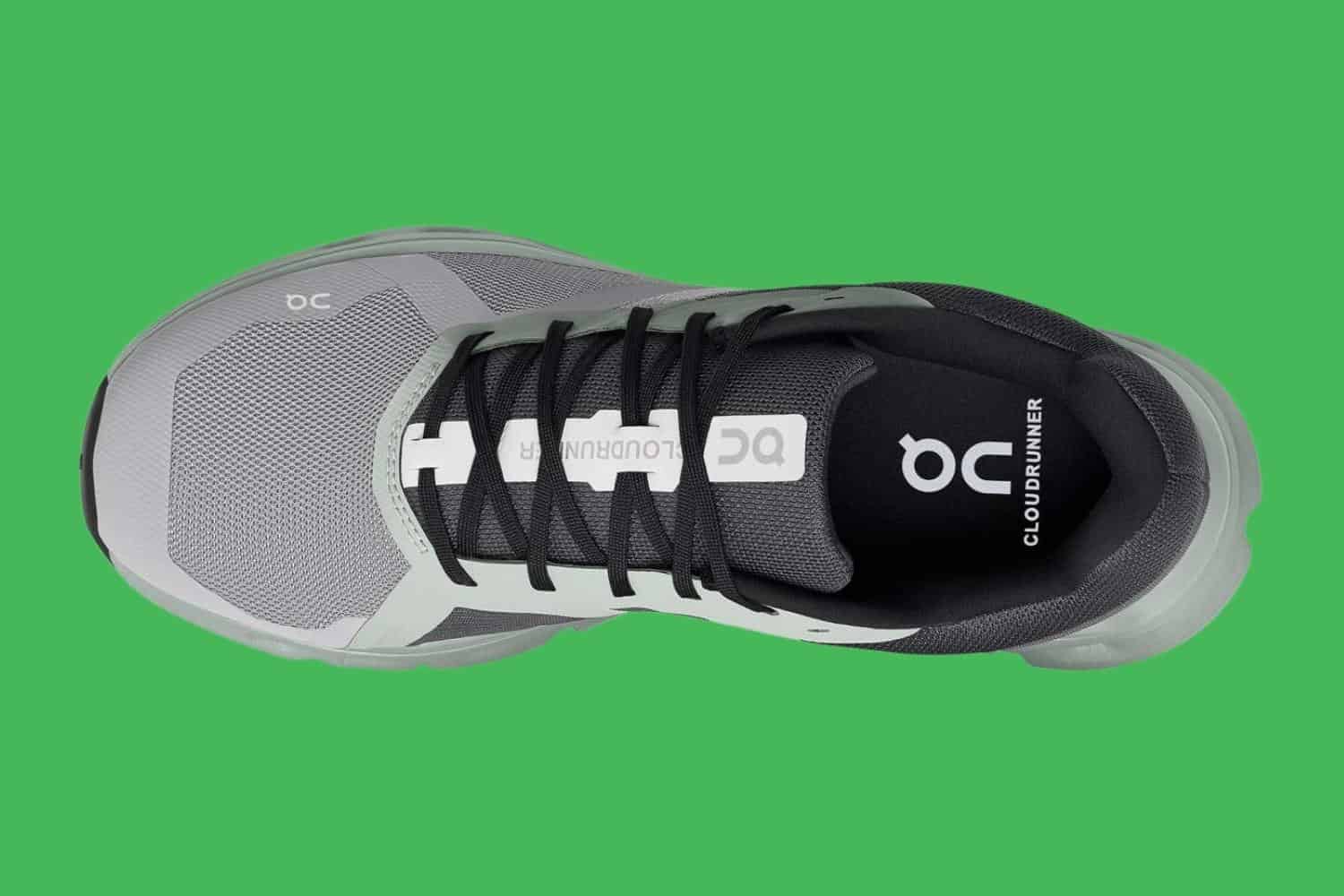On Cloudrunner tige mesh technique