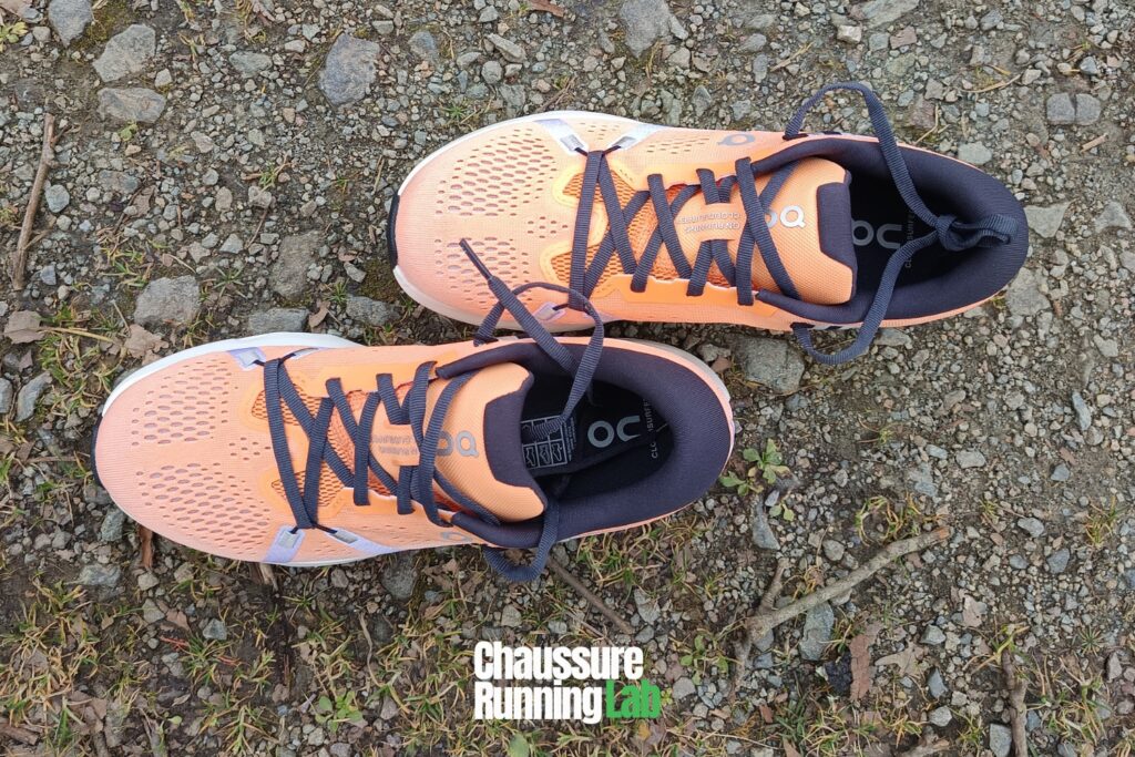 On Cloudsurfer 2 tige mesh technique