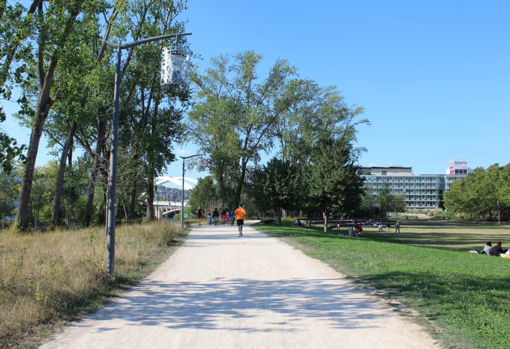 Parc Gerland pour courir