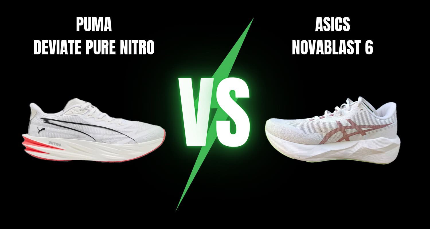 Puma Deviate Pure Nitro vs Asics Novablast 6