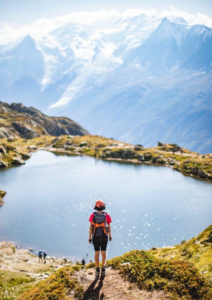 randonneuse trek alpes italiennes