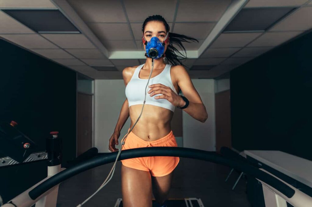 Runner qui fait un test VO2max