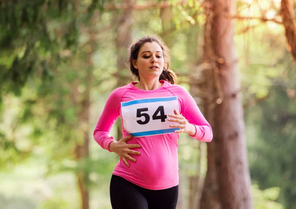 courir enceinte