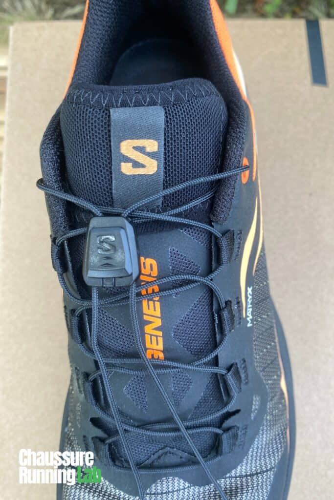 système Quicklace pour le laçage Salomon Genesis