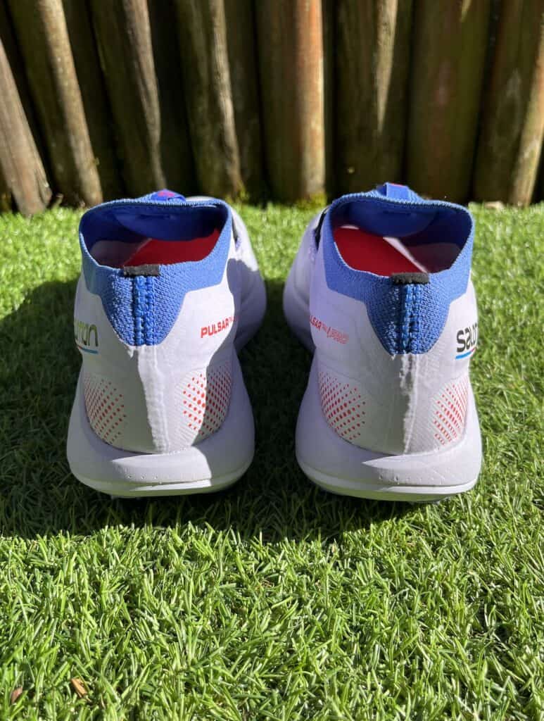 Vue du contrefort des Pulsar Trail Pro (talon)
