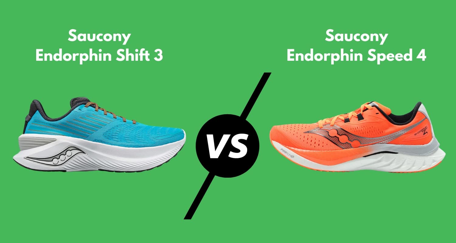 Saucony Endorphin Shift 3 vs Speed 4