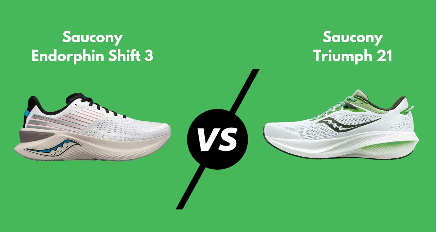 Saucony Endorphin Shift 3 vs Triumph 21