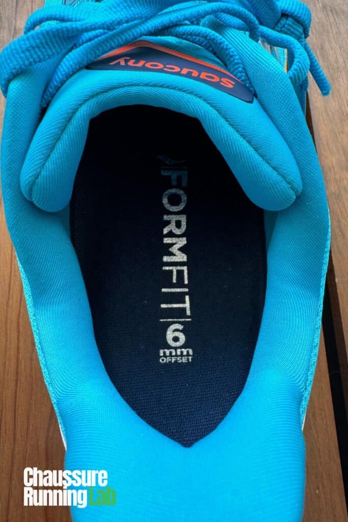 intérieur de la chaussure Saucony Guide 17
